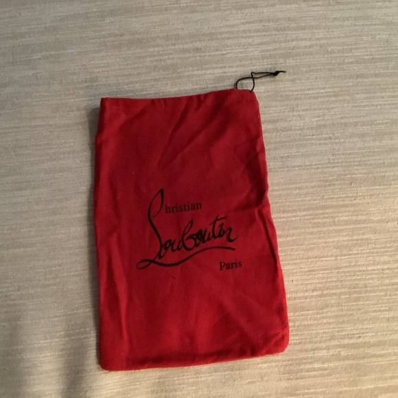 Christian Louboutin White Leather Studded Flats sz 39 - Picture 7 of 7